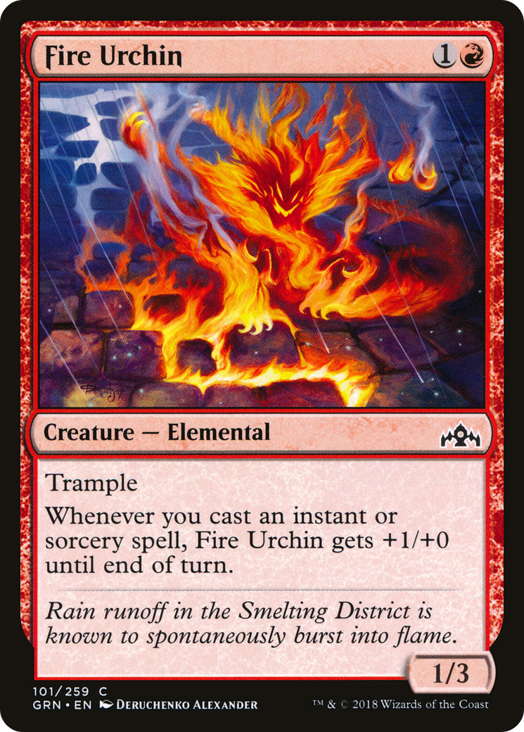Fire Urchin (101) - Guilds of Ravnica