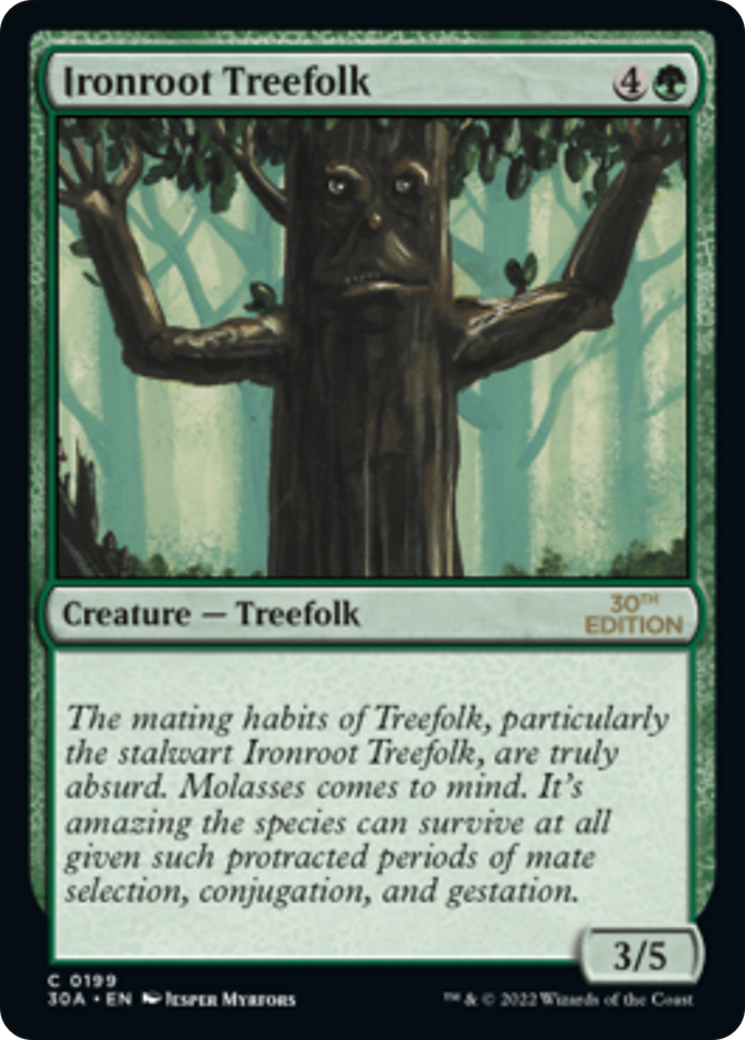 Ironroot Treefolk (199) - 30th Anniversary Edition