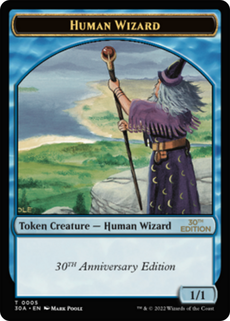Human Wizard (005) - 30th Anniversary Tokens