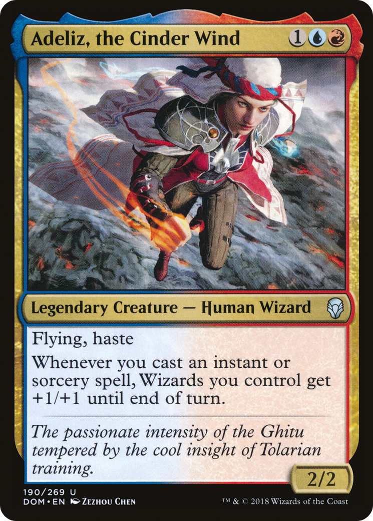 Adeliz, the Cinder Wind (190) Foil - Dominaria
