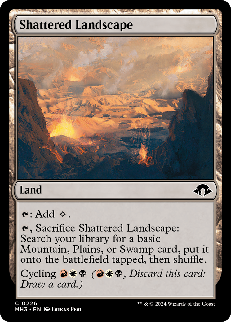 Shattered Landscape (226) Foil - Modern Horizons 3