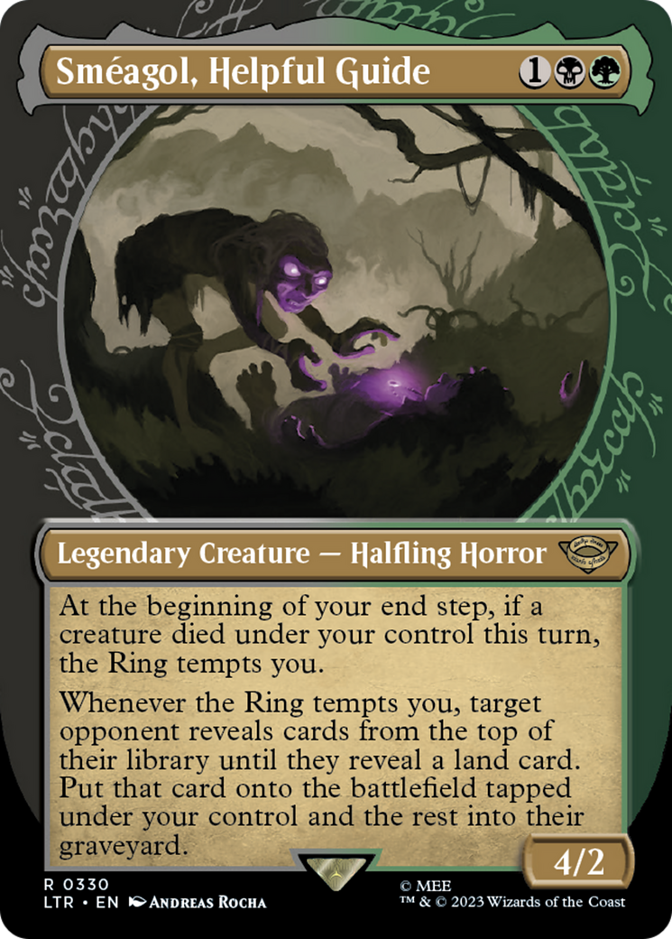 Sméagol, Helpful Guide (Showcase) (330) Foil - The Lord of the Rings: Tales of Middle-earth