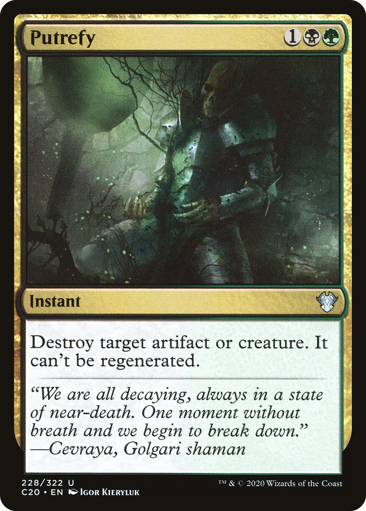 Putrefy (228) - Commander 2020