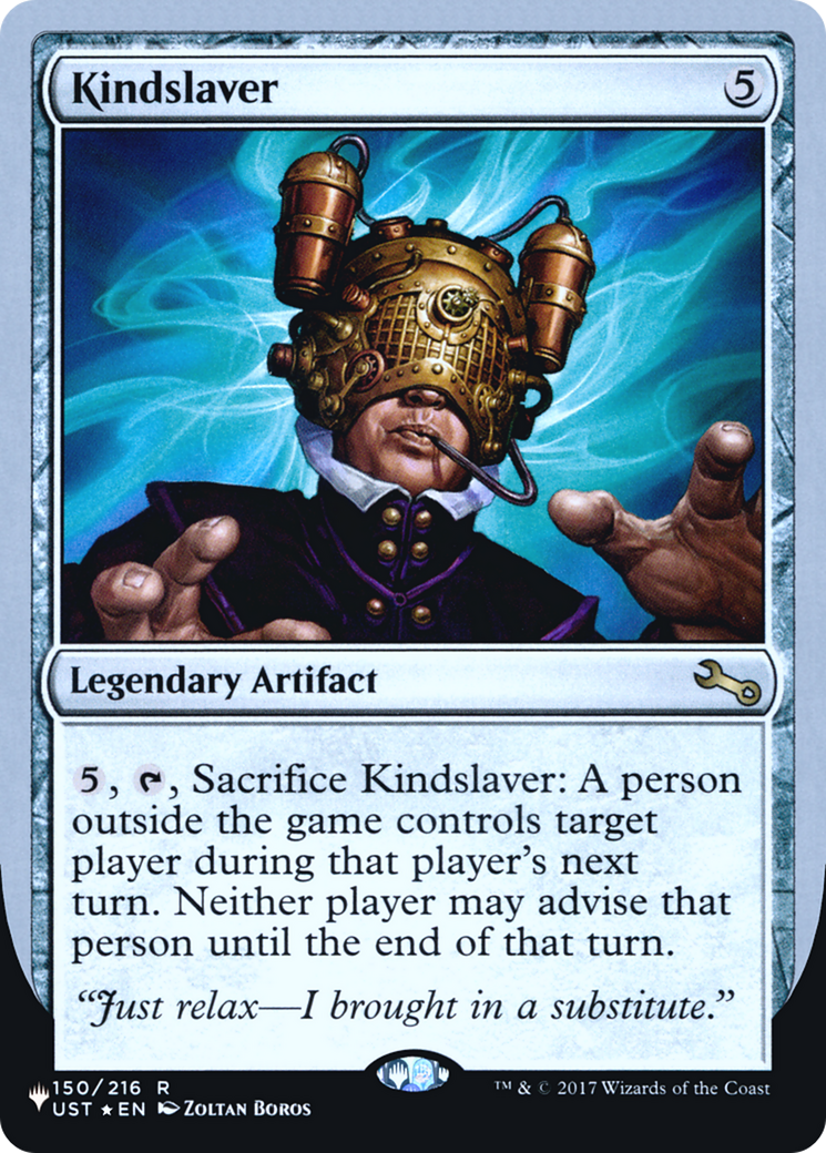 Kindslaver (058) Foil - The List (Unfinity Foil Edition)