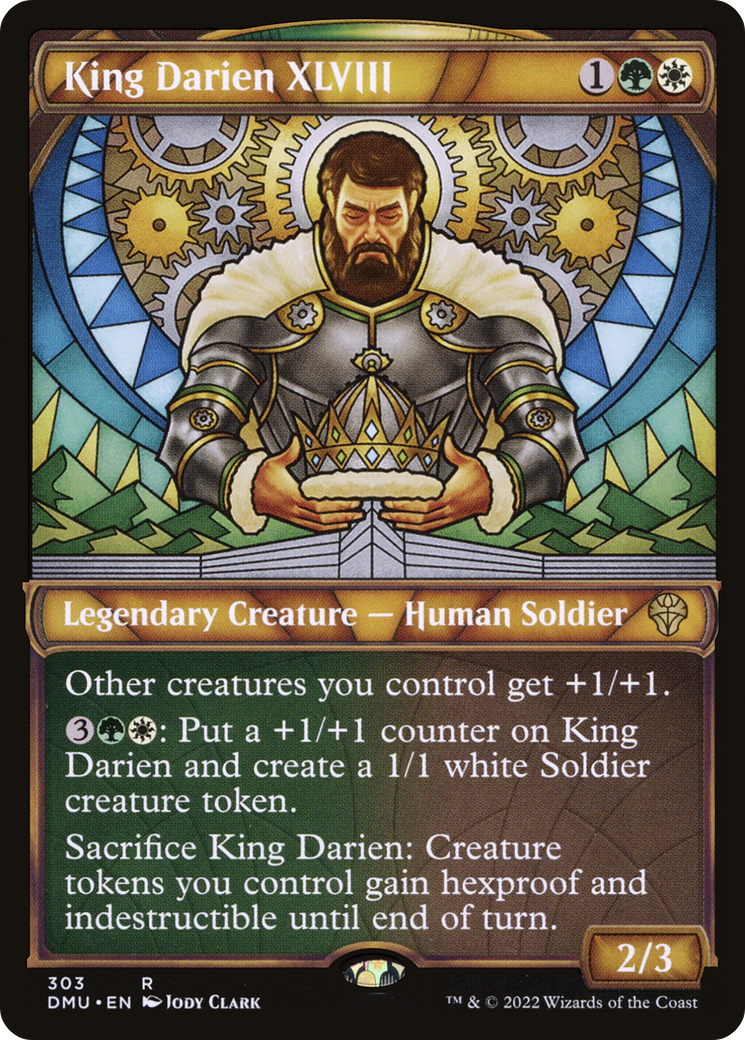 King Darien XLVIII (Showcase) (303) Foil - Dominaria United