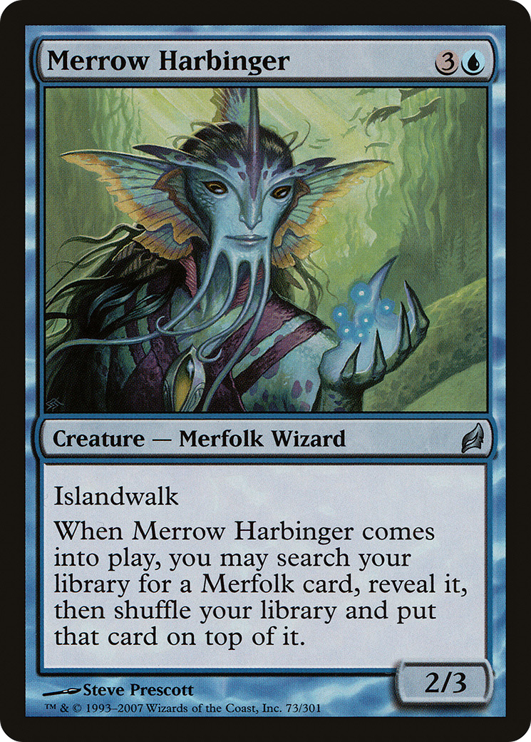Merrow Harbinger (073) - Lorwyn