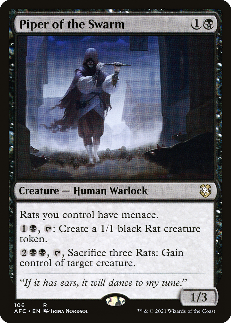 Piper of the Swarm (106) - Forgotten Realms Commander