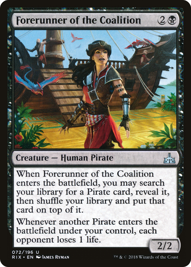 Forerunner of the Coalition (072) - Rivals of Ixalan
