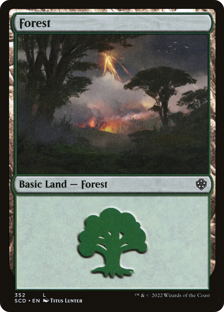 Forest (352) - Starter Commander Decks