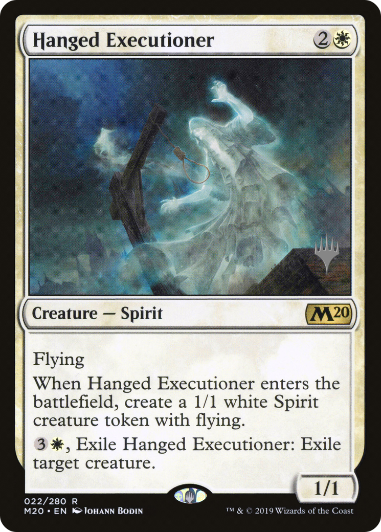 Hanged Executioner (22p) Foil - Core Set 2020 Promos