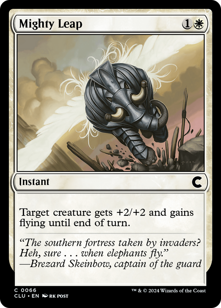 Mighty Leap (066) - Ravnica: Clue Edition