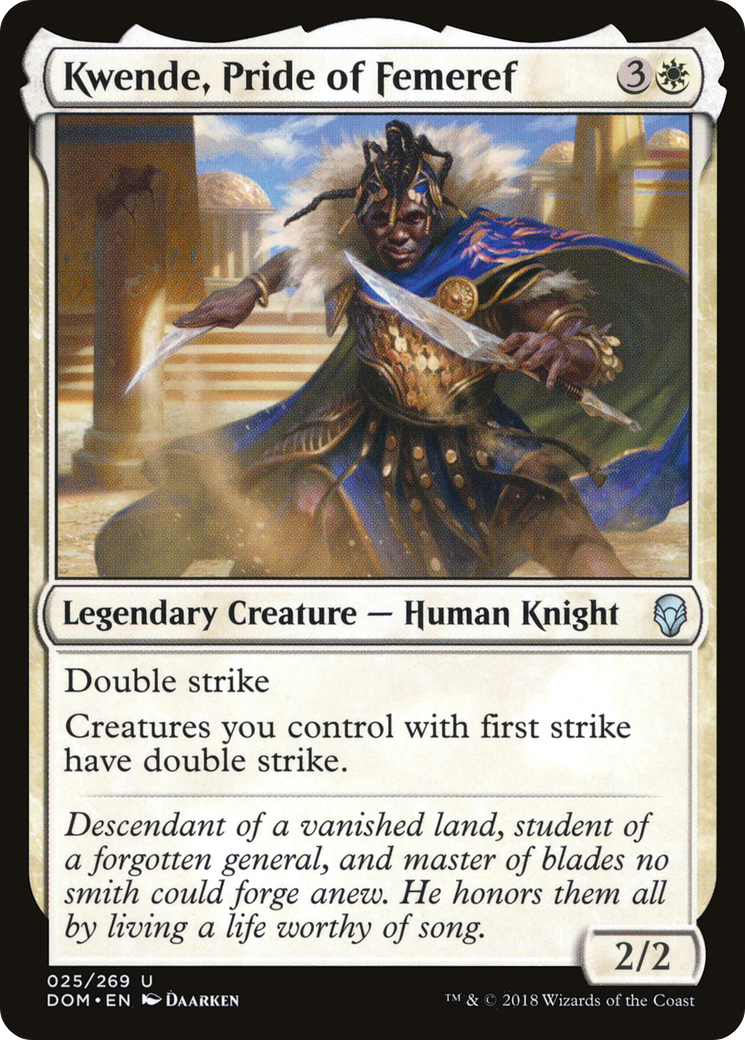 Kwende, Pride of Femeref (025) - Dominaria
