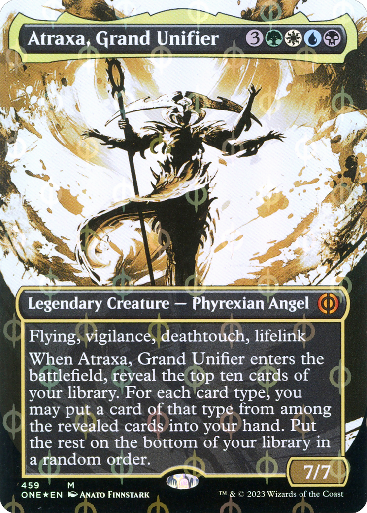 Atraxa, Grand Unifier (Showcase) (459) Foil - Phyrexia: All Will Be One