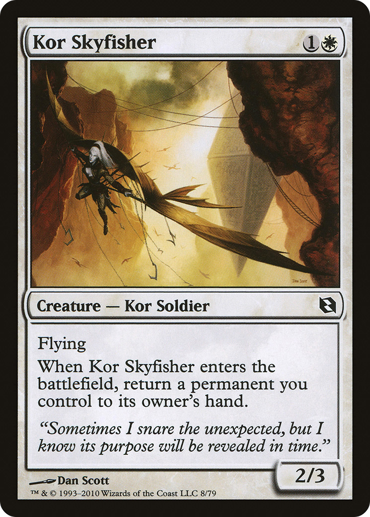 Kor Skyfisher (008) - Duel Decks: Elspeth vs. Tezzeret