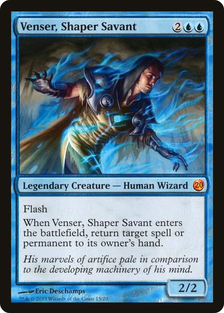 Venser, Shaper Savant (015) Foil - From the Vault: Twenty