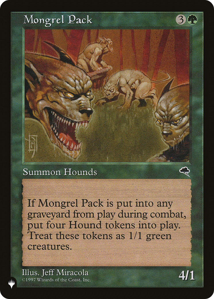 Mongrel Pack (Retro) (TMP-237) - The List