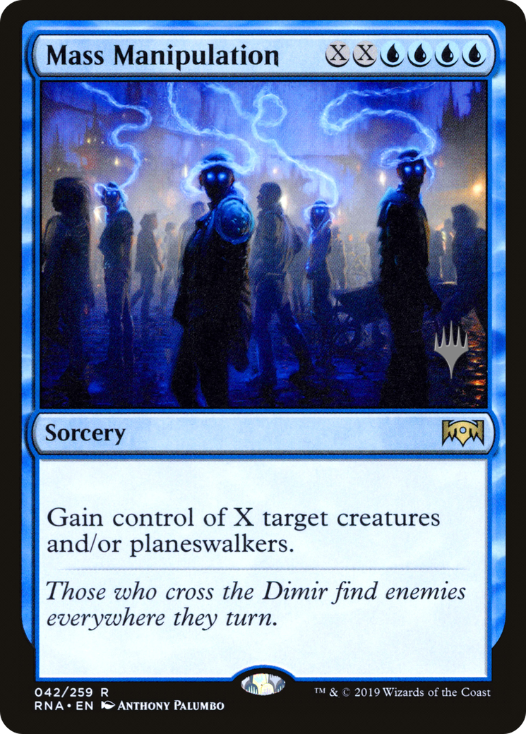 Mass Manipulation (42p) - Ravnica Allegiance Promos