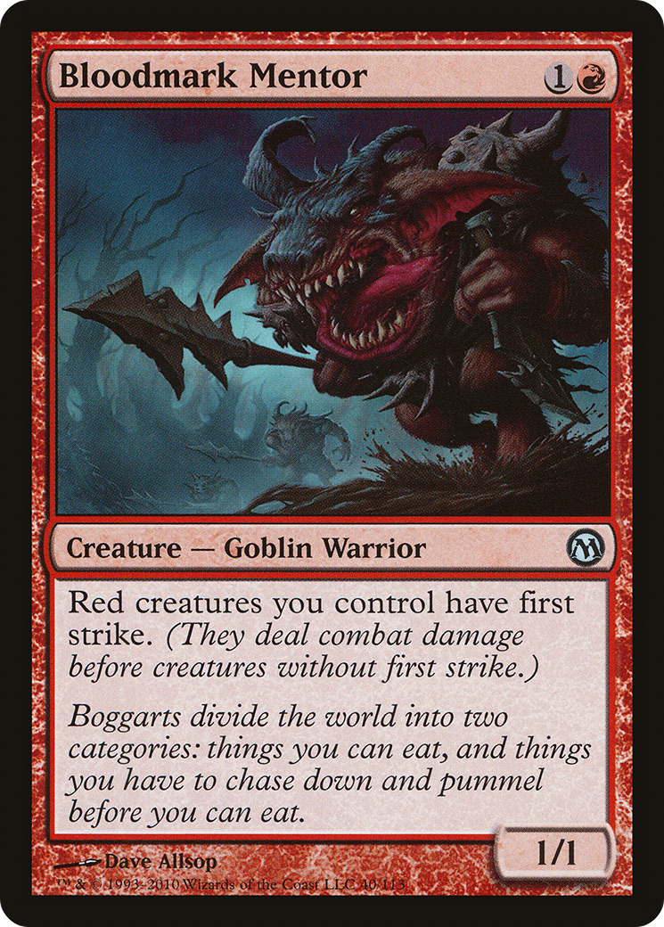 Bloodmark Mentor (040) - Duels of the Planeswalkers