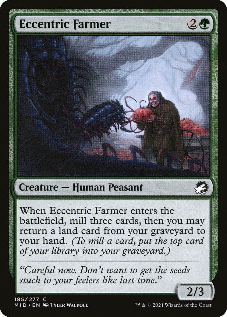 Eccentric Farmer (185) Foil - Innistrad: Midnight Hunt