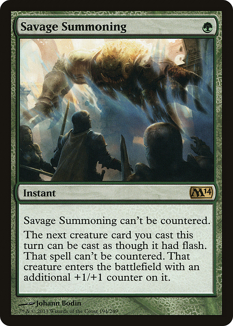 Savage Summoning (194) - Magic 2014