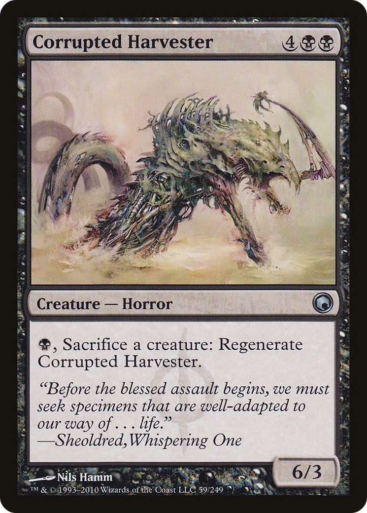 Corrupted Harvester (059) - Scars of Mirrodin