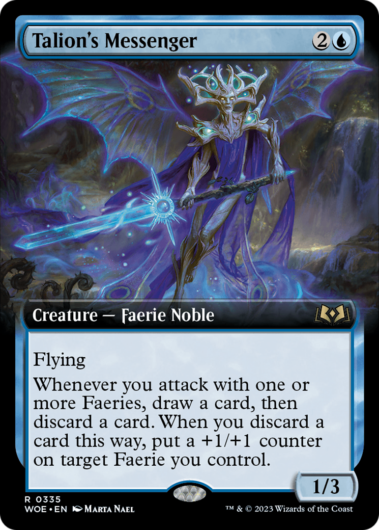 Talion's Messenger (Extended Art) (335) - Wilds of Eldraine