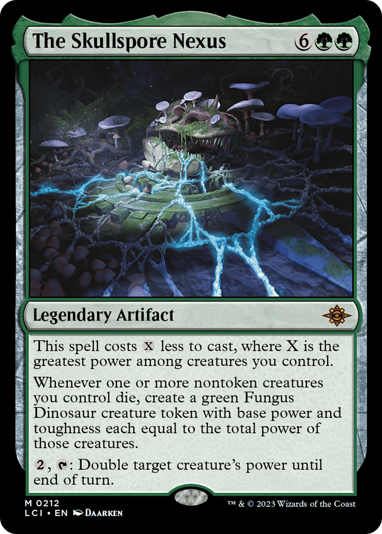 The Skullspore Nexus (212) Foil - The Lost Caverns of Ixalan