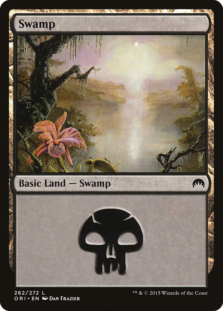 Swamp (262) Foil - Magic Origins