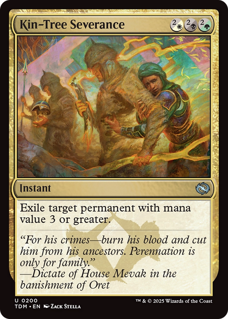 Kin-Tree Severance (200) - Tarkir: Dragonstorm