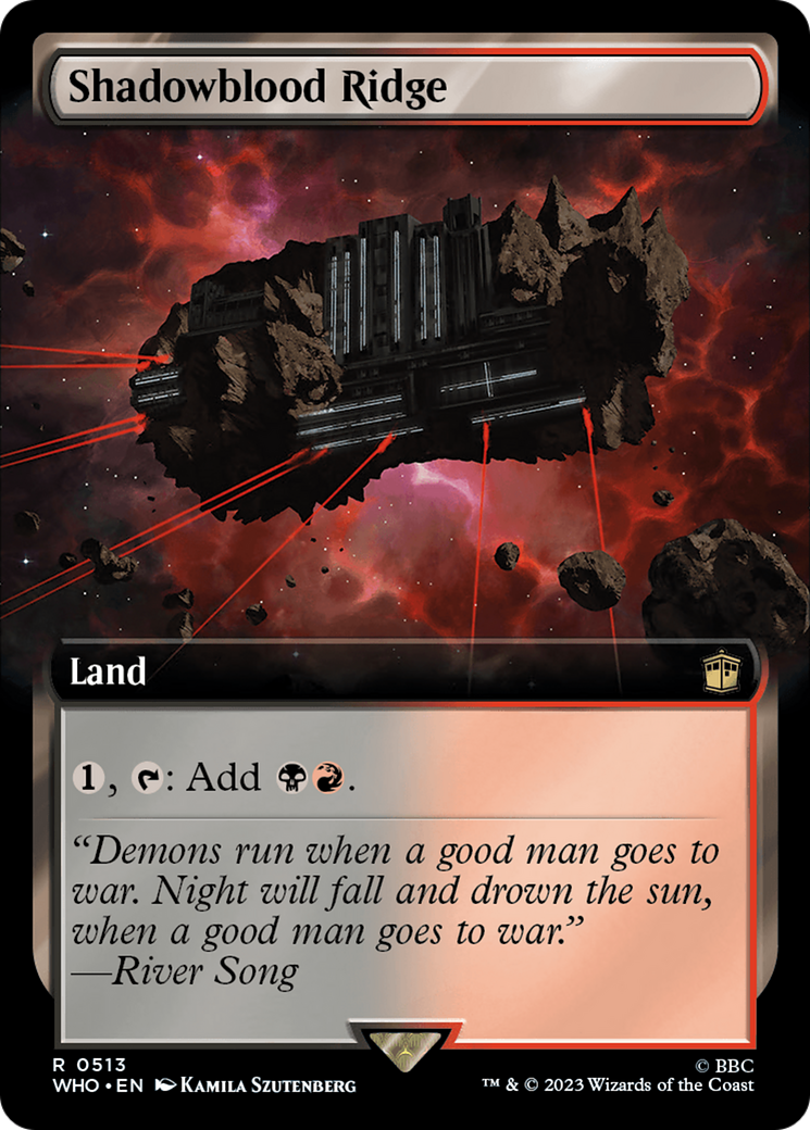 Shadowblood Ridge (Extended Art) (513) - Doctor Who