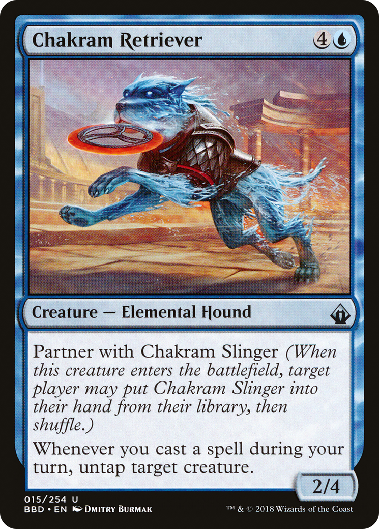 Chakram Retriever (015) Foil - Battlebond