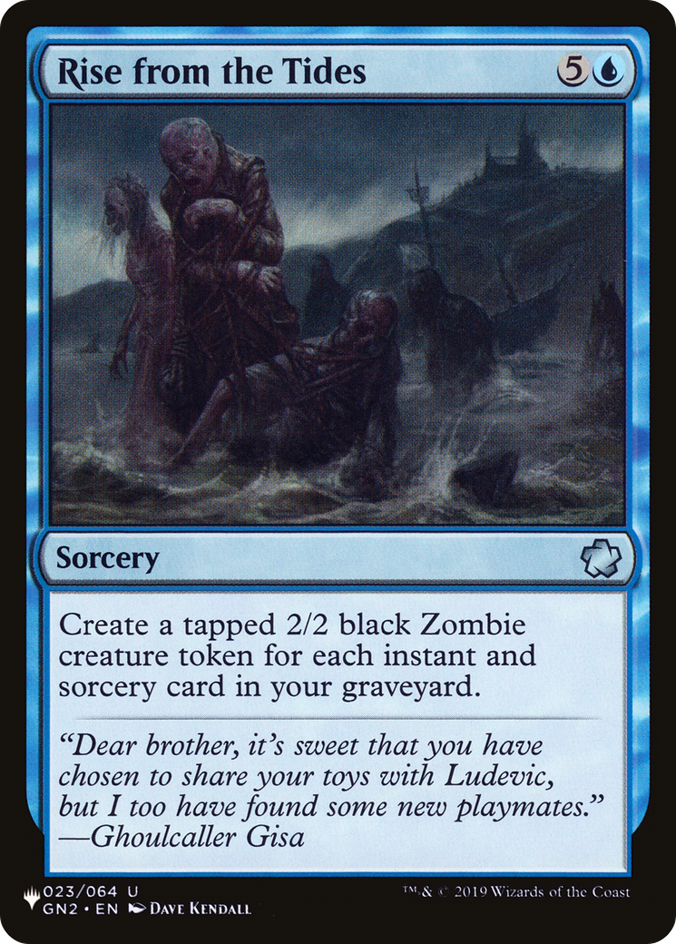 Rise from the Tides (GN2-23) - The List