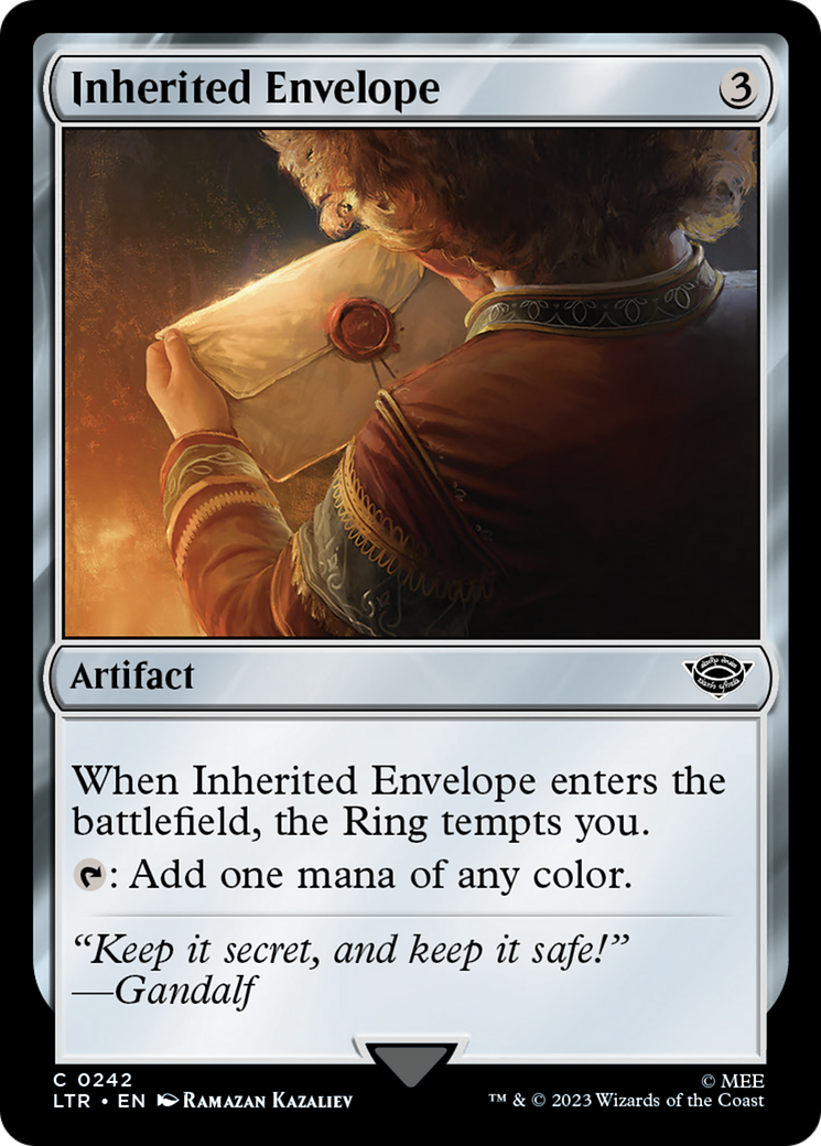 Inherited Envelope (242) - The Lord of the Rings: Tales of Middle-earth