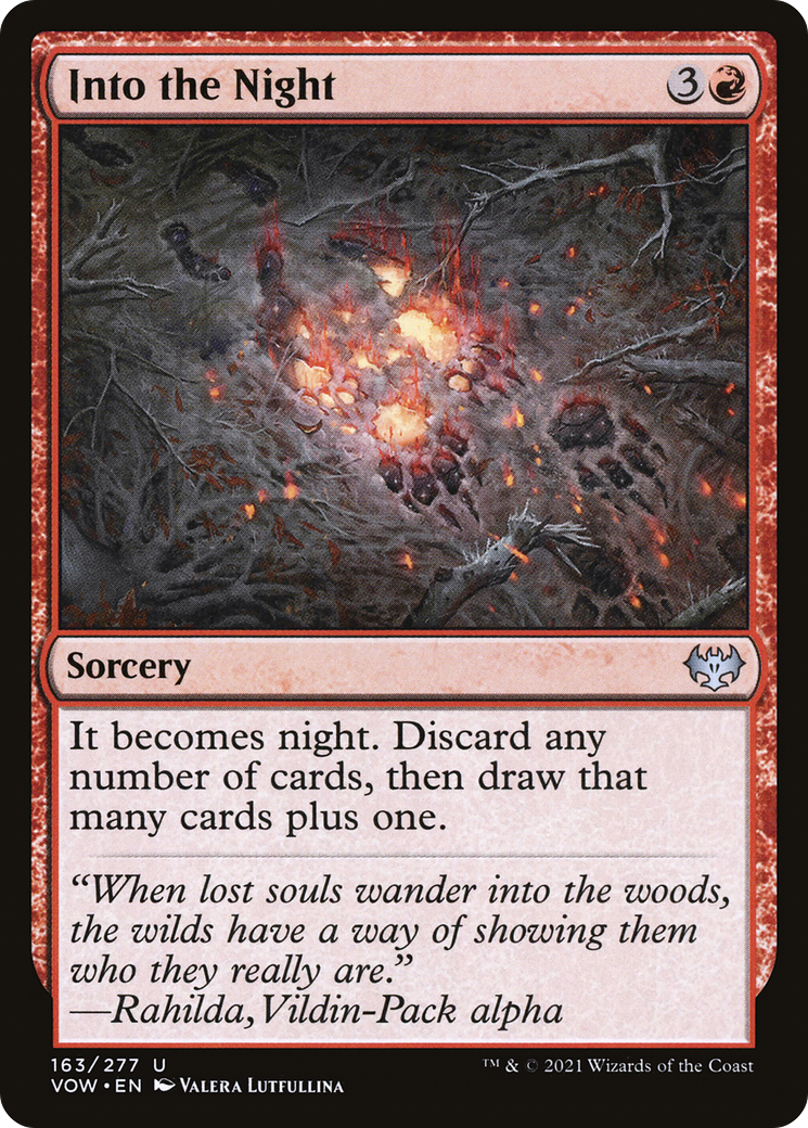 Into the Night (163) - Innistrad: Crimson Vow