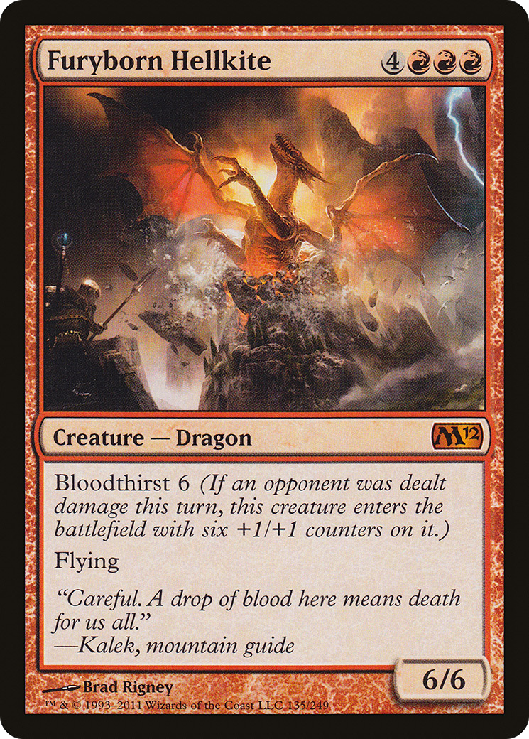 Furyborn Hellkite (135) - Magic 2012