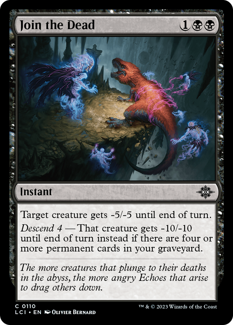 Join the Dead (110) Foil - The Lost Caverns of Ixalan