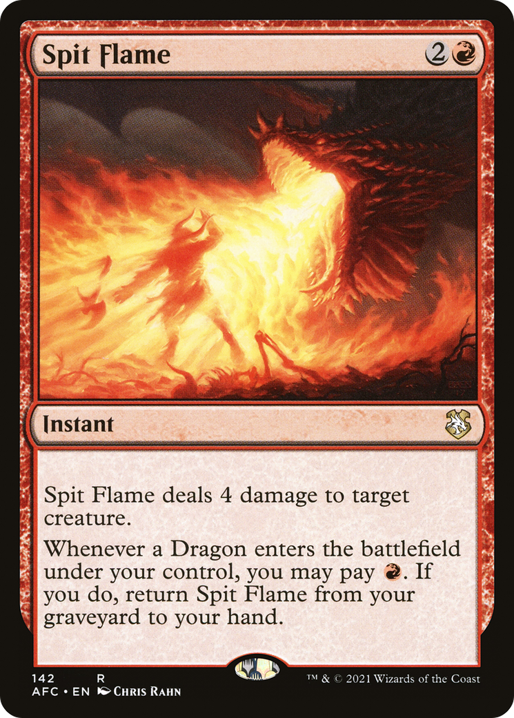 Spit Flame (142) - Forgotten Realms Commander