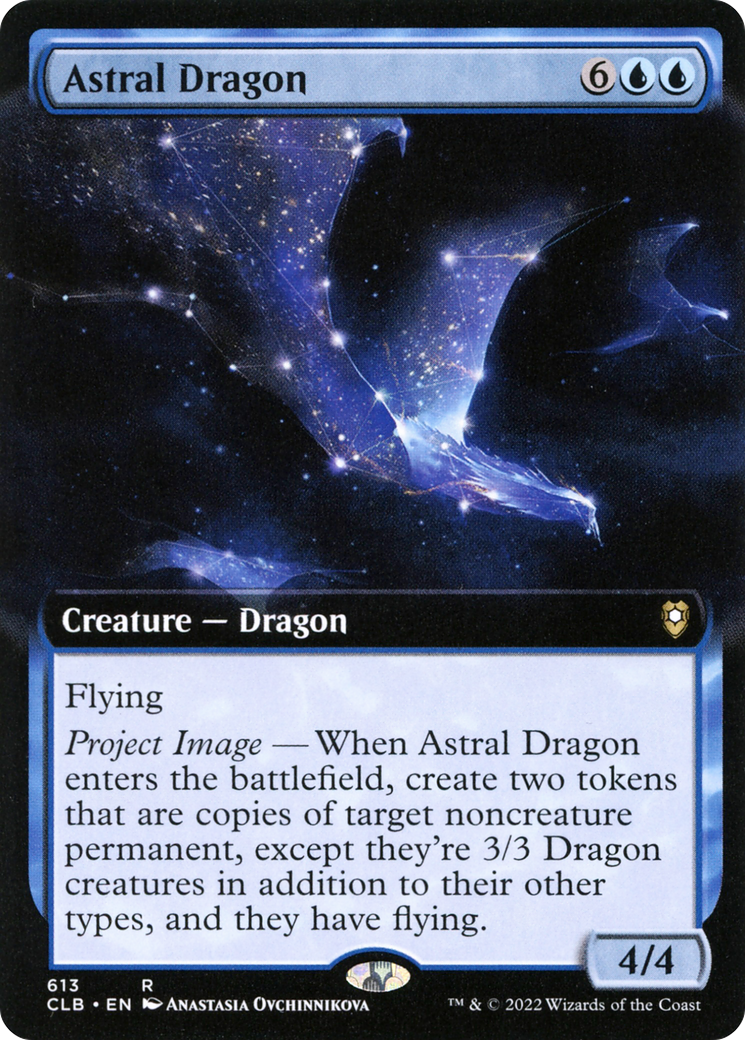 Astral Dragon (Extended Art) (613) - Commander Legends: Battle for Baldur's Gate