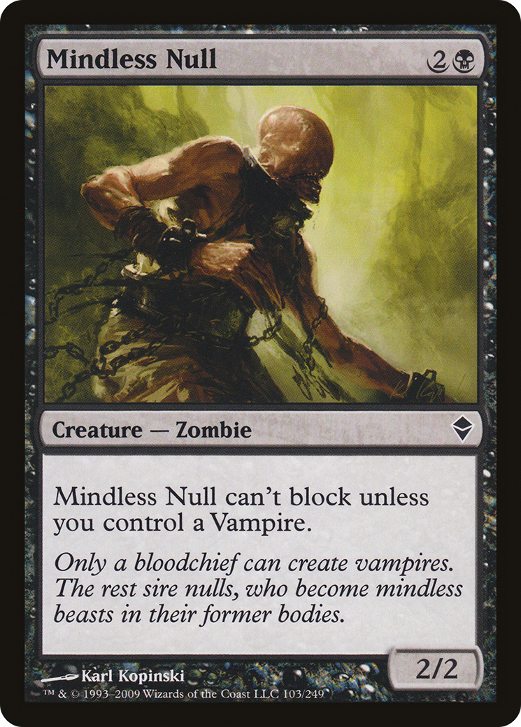 Mindless Null (103) - Zendikar