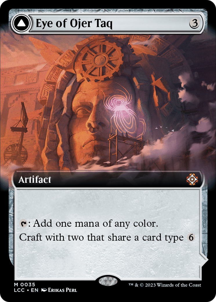 Eye of Ojer Taq // Apex Observatory (Extended Art) (035) - Commander: The Lost Caverns of Ixalan
