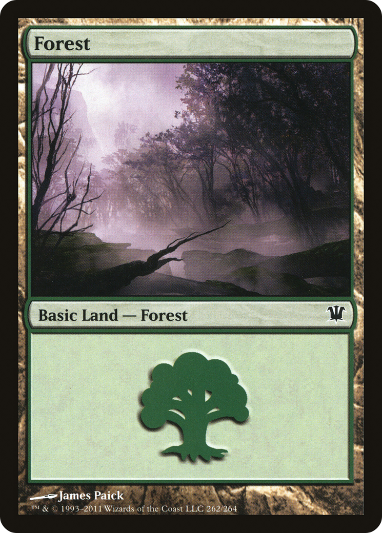 Forest (262) Foil - Innistrad