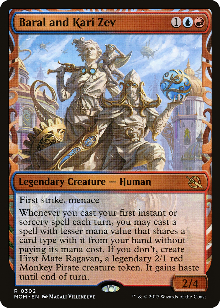 Baral and Kari Zev (Showcase) (302) - March of the Machine
