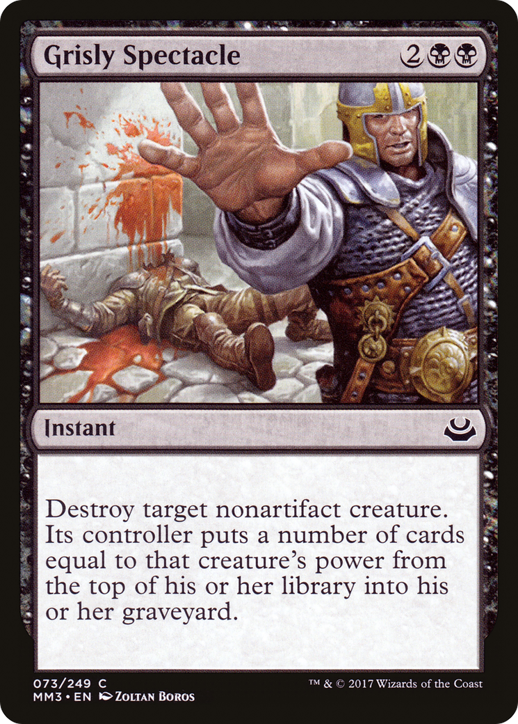 Grisly Spectacle (073) - Modern Masters 2017