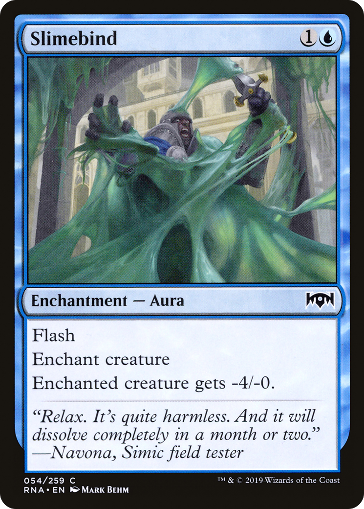 Slimebind (054) Foil - Ravnica Allegiance
