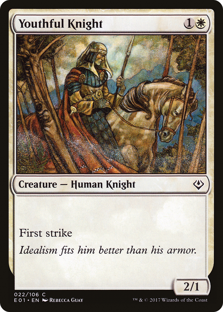 Youthful Knight (022) - Archenemy: Nicol Bolas