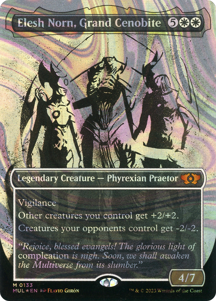 Elesh Norn, Grand Cenobite (Showcase) (133) Foil - Multiverse Legends