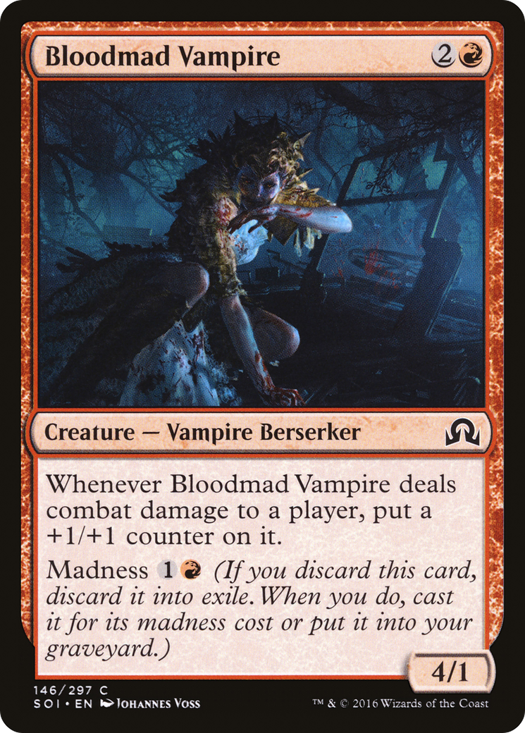 Bloodmad Vampire (146) Foil - Shadows over Innistrad