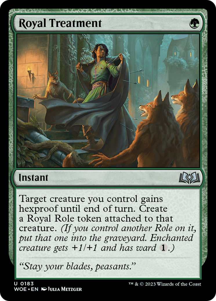 Royal Treatment (183) Foil - Wilds of Eldraine