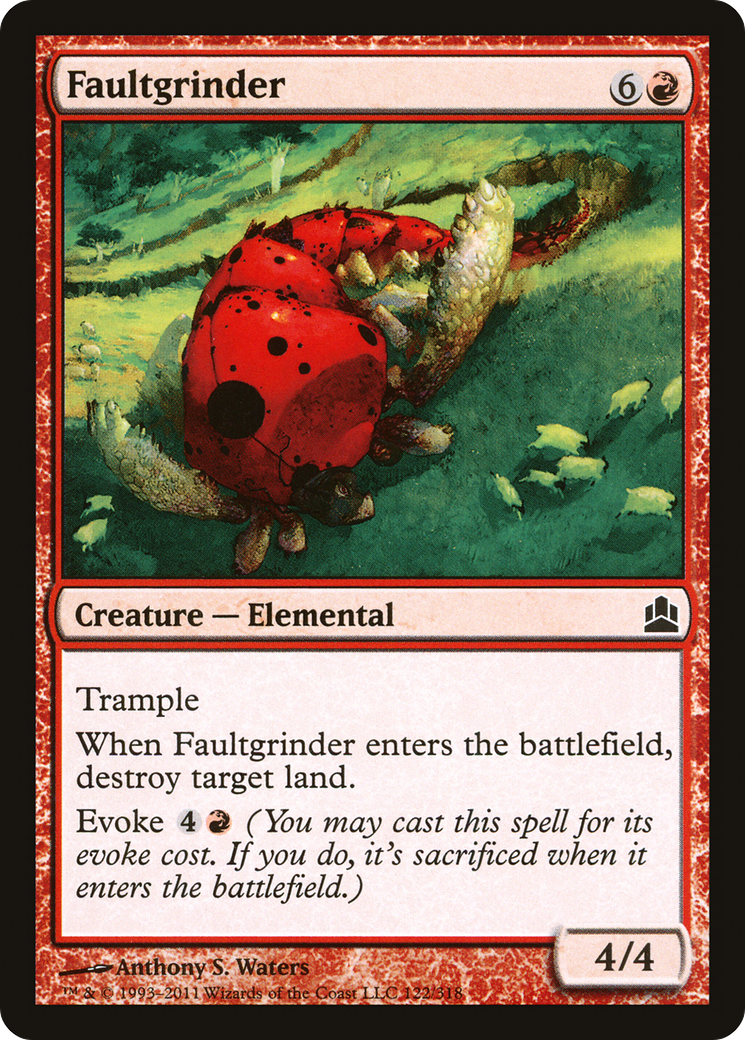 Faultgrinder (122) - Commander 2011