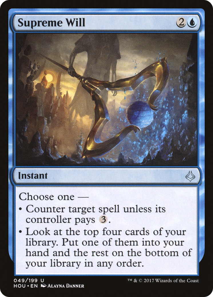 Supreme Will (049) Foil - Hour of Devastation